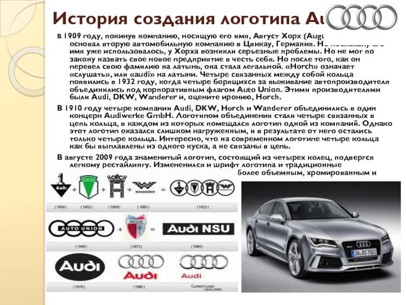 История ауди. История возникновения логотипа. Audi история. Концерн Ауди. Эволюция бренда Ауди.