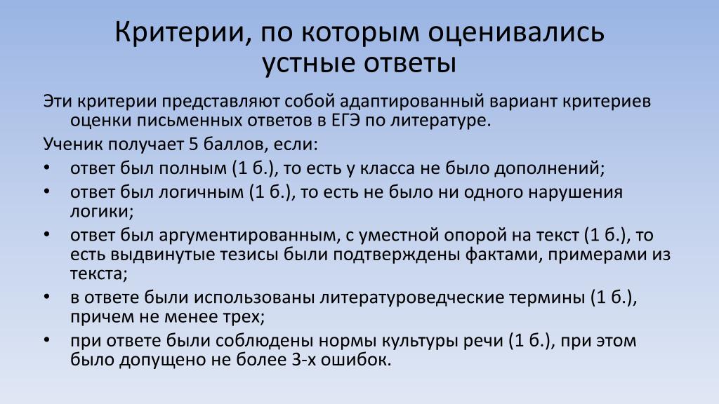 О требованиях к устному выступлению сочинение по плану