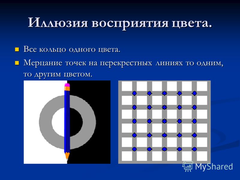 Исследовательский проект по физике оптические иллюзии