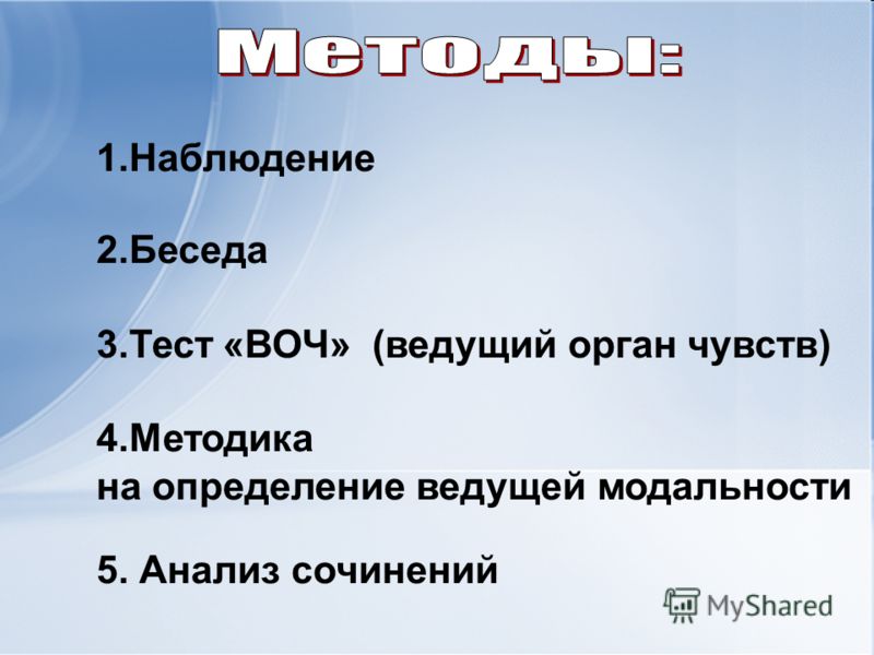 Тест с диалогом. Ведущая модальность. Тест на психологический Возраст.