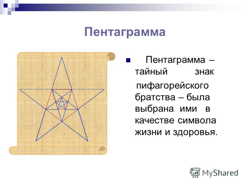 Схема бандаж пентаграмма