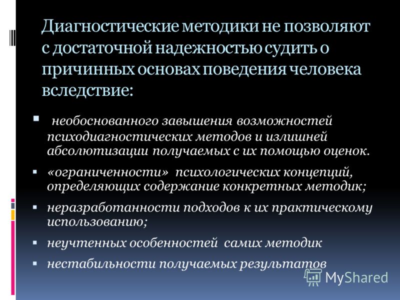 Диагностические методики