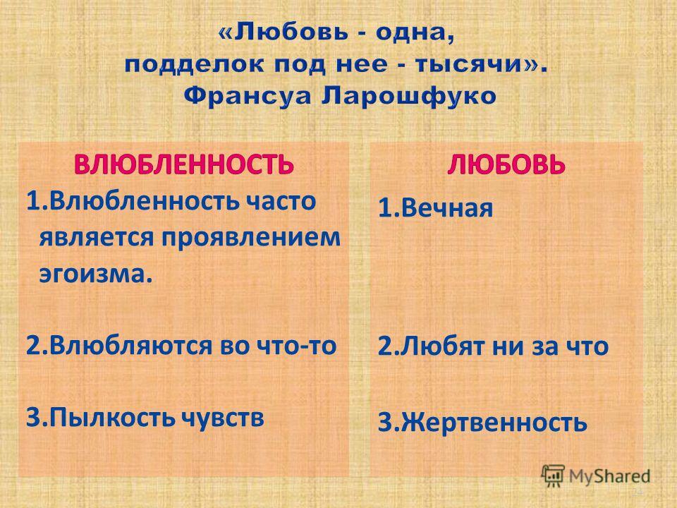 В чем разница любви и влюбленности аргументы. Любовь одна но подделок под нее тысячи. Любовь одна, но подделок под нее тысячи Ларошфуко. Синоним к слову жертвенность. Истинная любовь 1 а подделки под нее 1000.