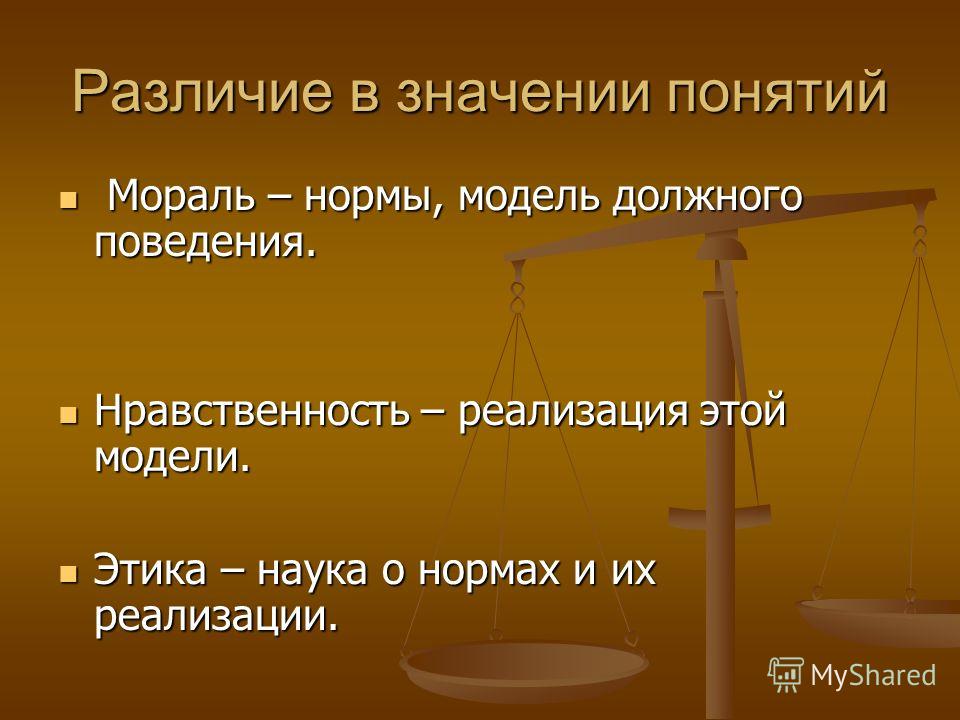 Мораль и нравственность презентация