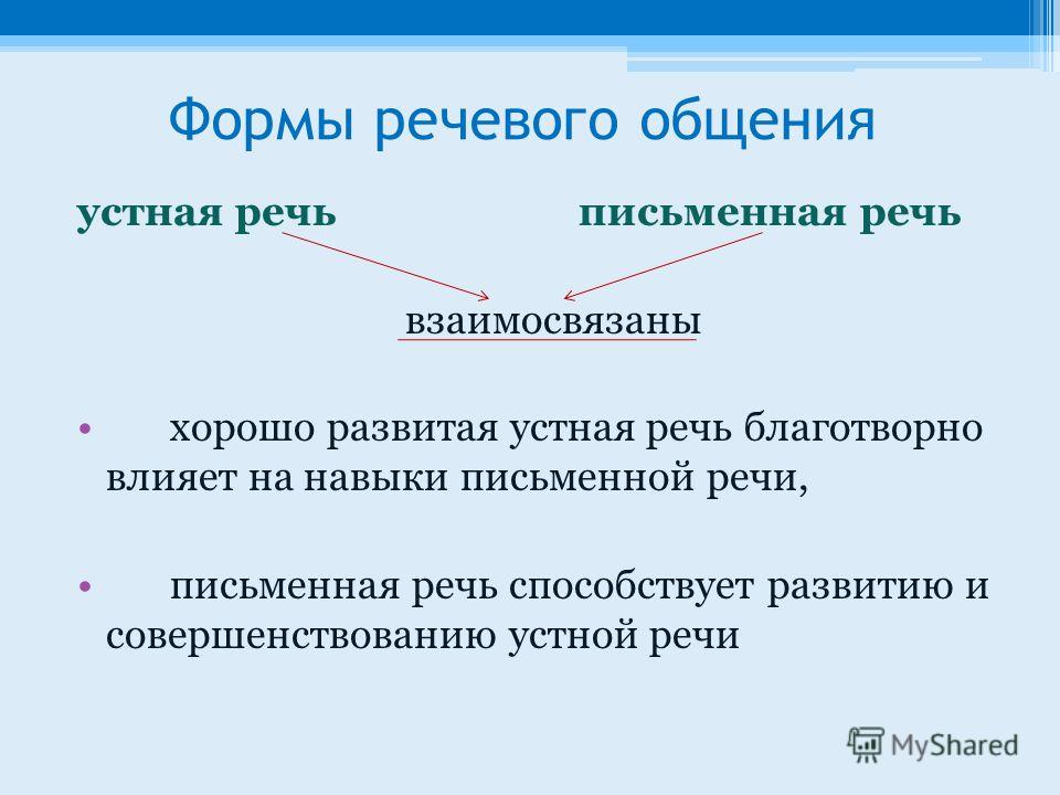 В речевом общении важно