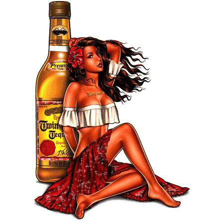 Пьешь одну текилу песня. Девушка с текилой. Этикетка с изображением девушки. Девушка с пивом.