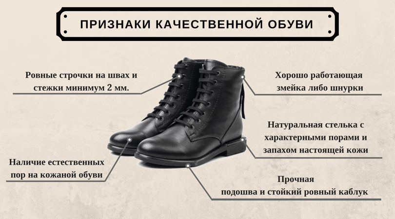 Качество обуви. Качество кожаной обуви. Признаки качественной обуви. Качества описание обуви.