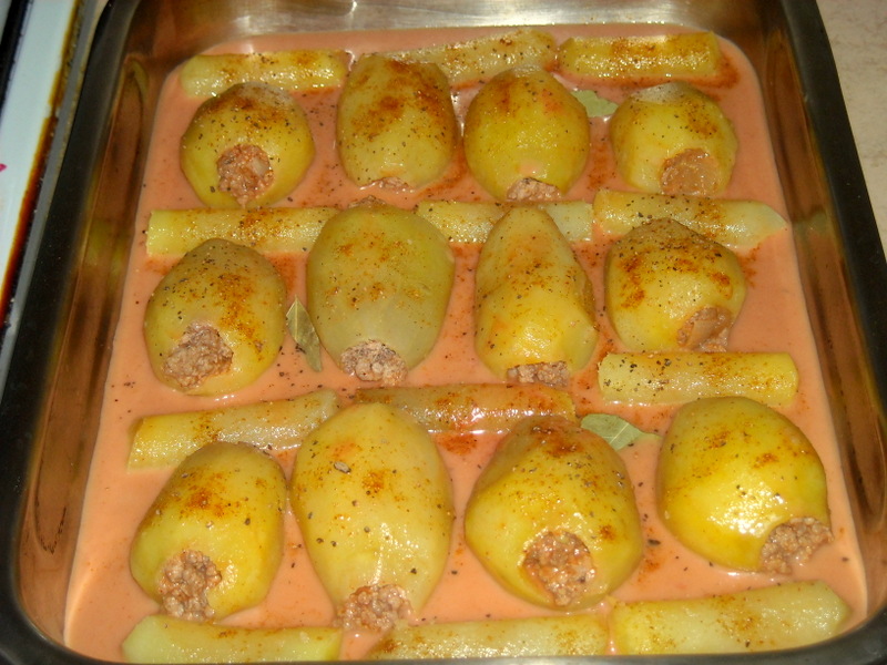 Картошка в духовке с фаршем и с сыром в духовке рецепт с фото