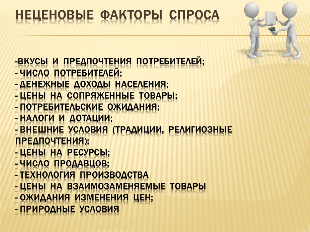 В списке факторы спроса. Не ценновые факторы спроса. Неценовые факторы спрс. Неценовые факторы спро. Не цинновые факторы спроса.