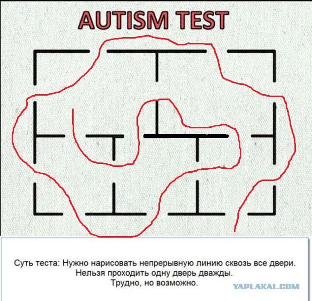 Тест на аутические расстройства. Тест на аутизм двери. Тест на аутизм у взрослых. Тест на аутизм решение. Тест на аутизм с домиками.