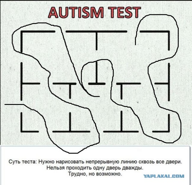 Тест на аутические расстройства. Решение теста на аутизм. Тест на аутиста. Тест на аутизм с дверями решение. Тест на аутизм у детей 2.