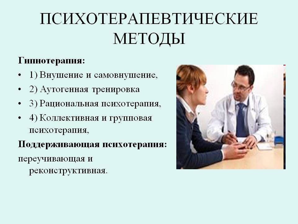 Методы психотерапии презентация