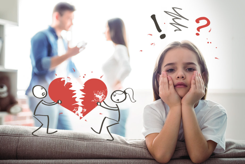 как сказать детям о разводе - советы психолога