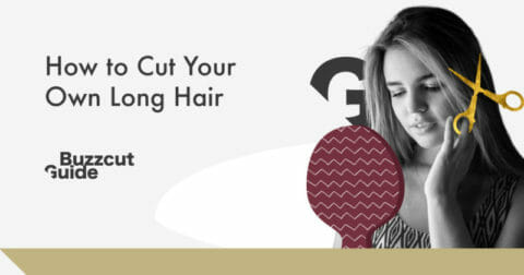 how to cut your own long hair women