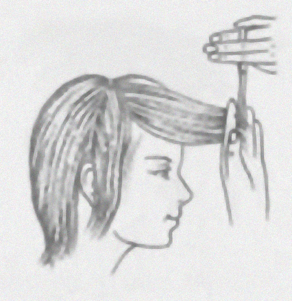 Как подстричь средней длины волосы так чтобы длина осталось
