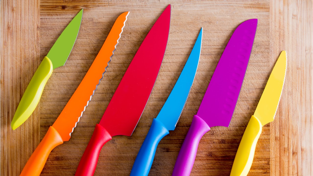 заточить кухонный нож 