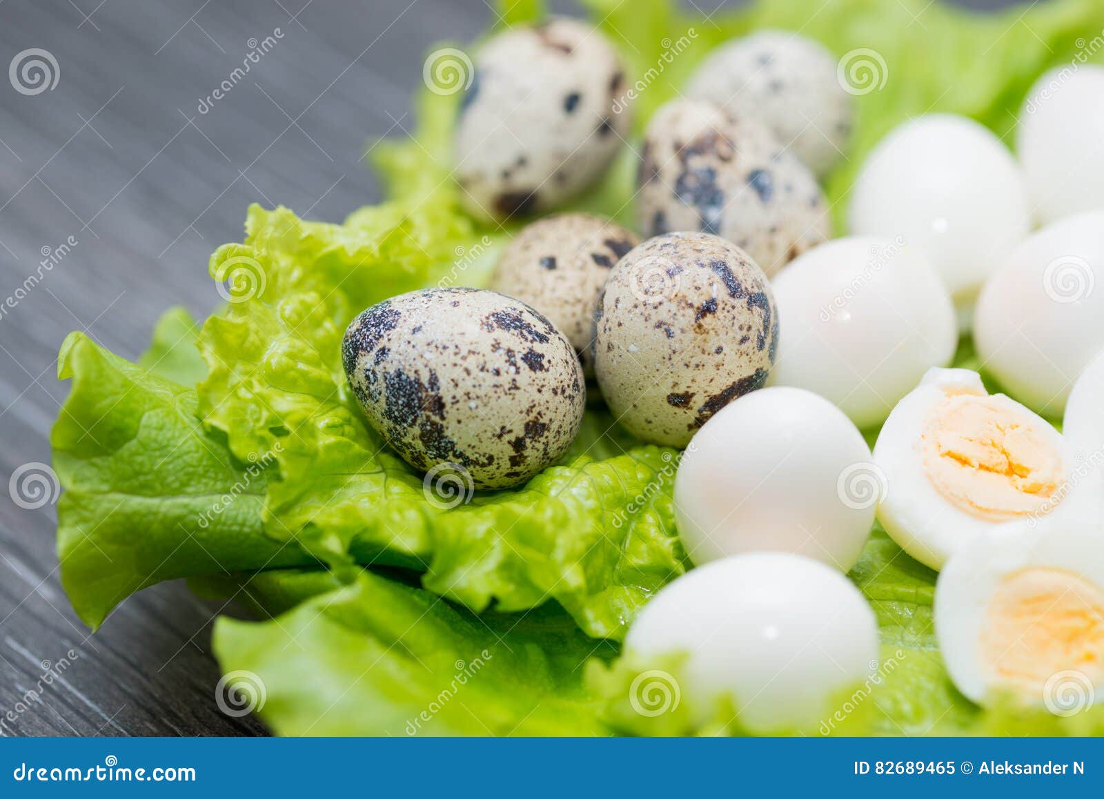 фото перепелиных и куриных яйцах