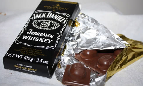 Сладости от Джек Дэниэлс: шоколад и конфеты