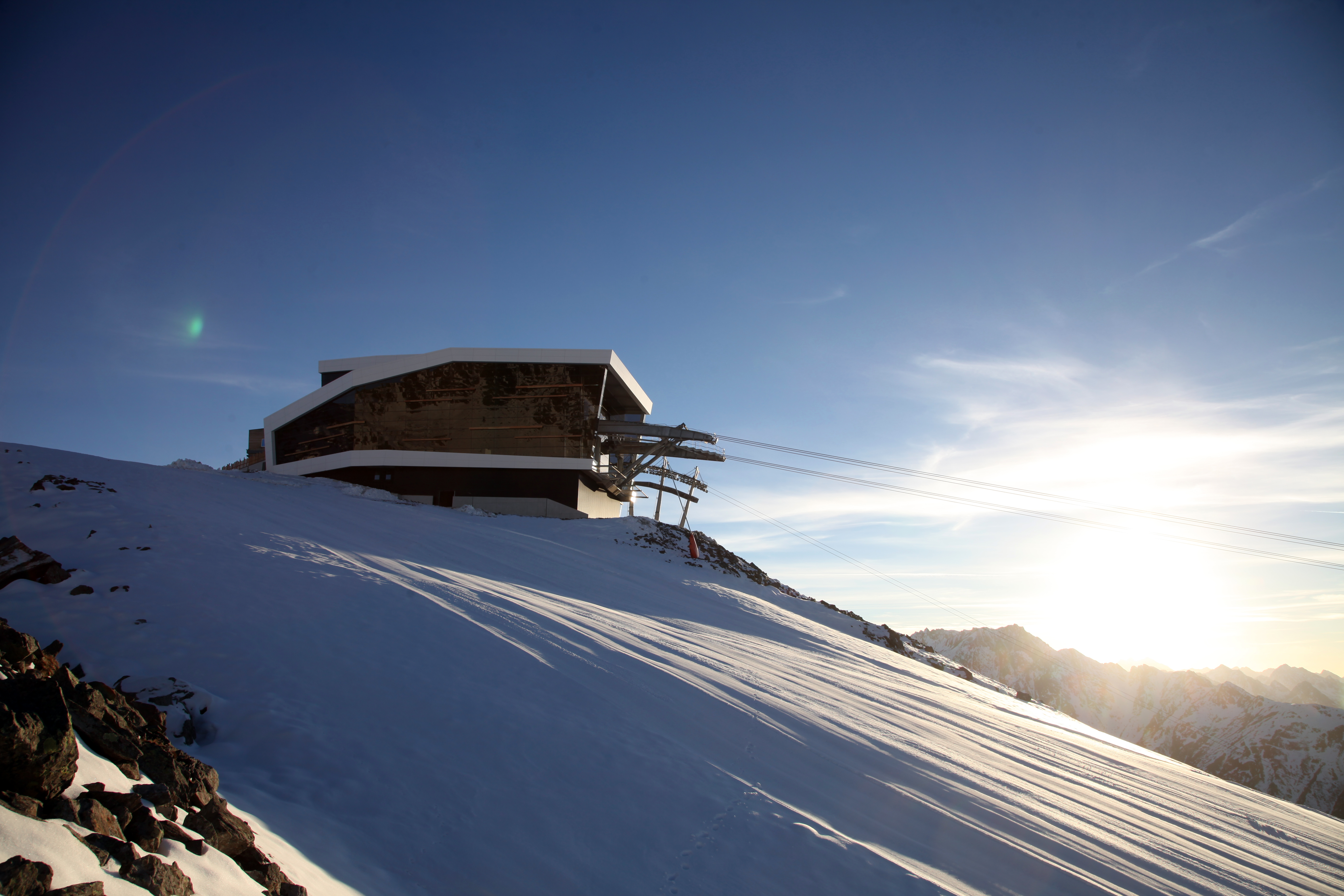 Сайт курорт. Helicopter Ischgl.